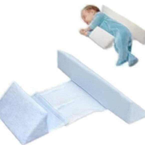 Wedge Pillow for Newborns Adjustable‎ 45-Degree Provides Front and Back Support - Picture 1 of 8